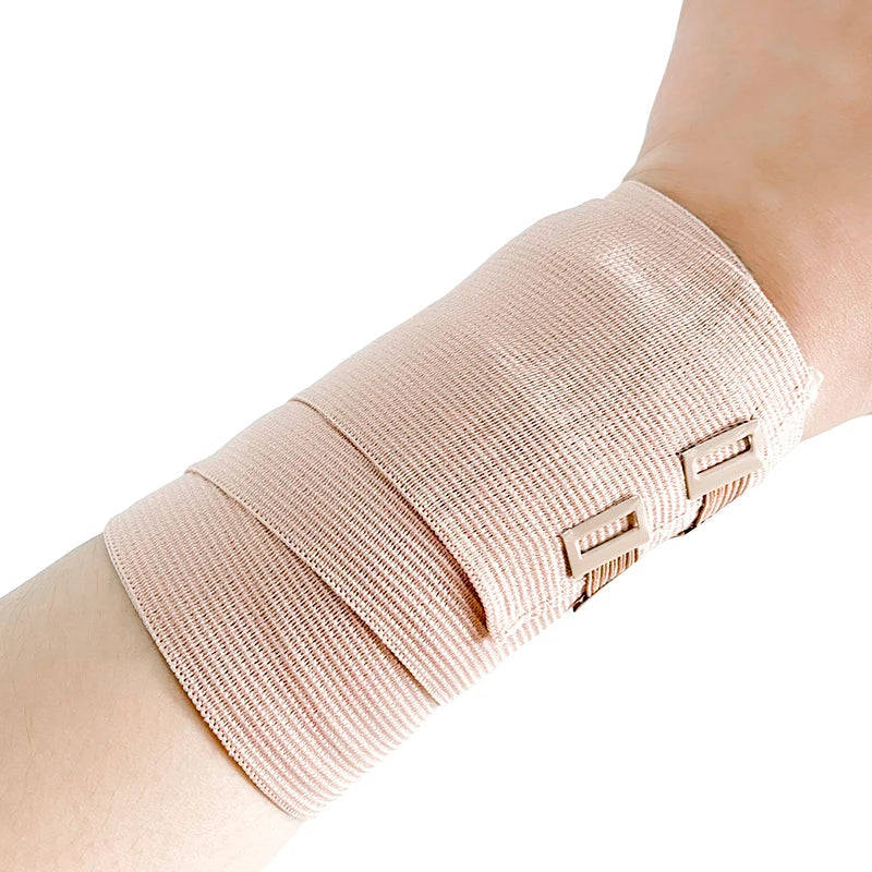 High elasticity polyester rubber bandage