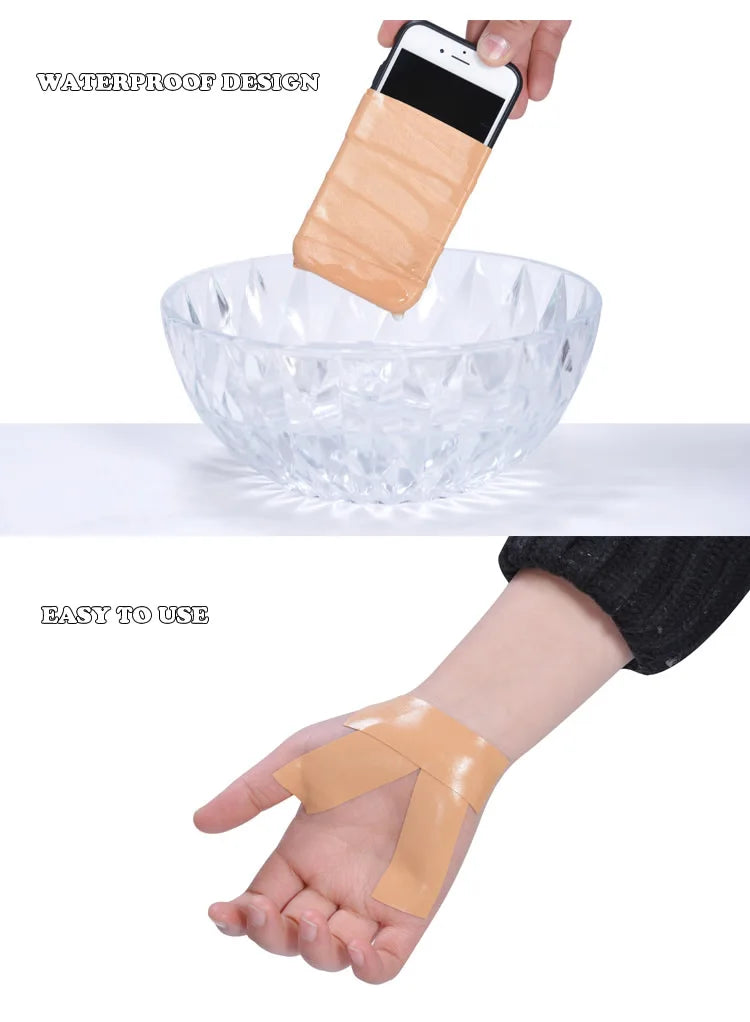 Bande adhésive élastique en mousse imperméable pour pansement