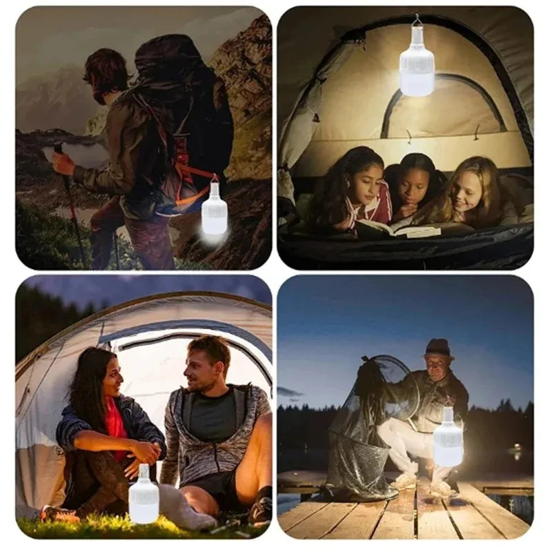 Ampoule de camping portable à LED rechargeable