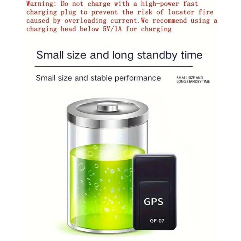 GPS tracker with powerful magnet