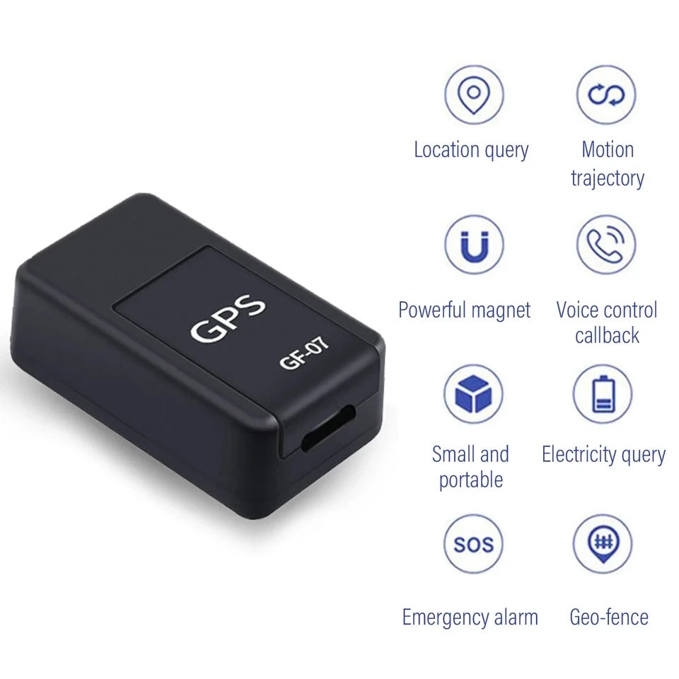 GPS tracker with powerful magnet