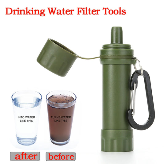 Filtration d'eau potable, purificateur d'urgence portable