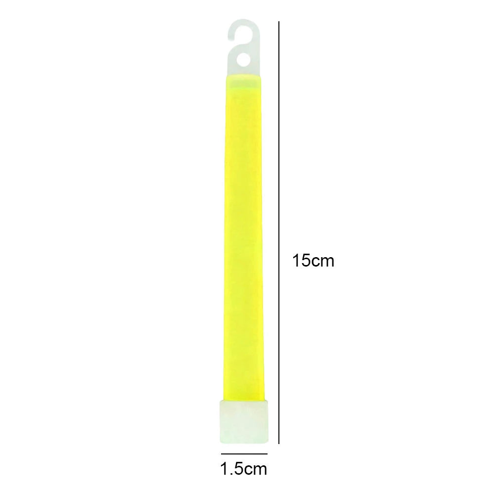 Lot de 5 à 50 bâtons lumineux de 6 pouces pour équipement militaire d'urgence