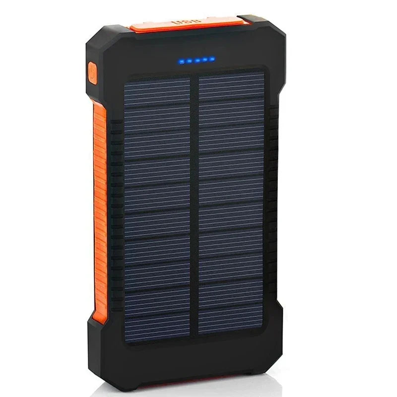 Batterie externe portable solaire de grande capacité de 50 000 à 200 000 mAh