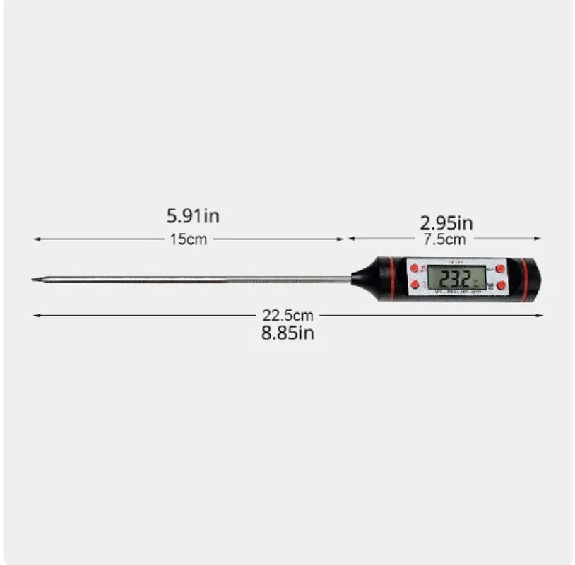 Thermomètre numérique de cuisson à sonde électronique