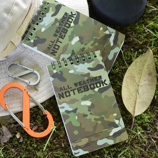 Carnet de notes tactique militaire étanche