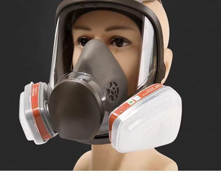 Masque de protection facial complet, masque respiratoire à gaz industriel, nouveau masque à gaz type 6800, produits chimiques d'entretien mécanique