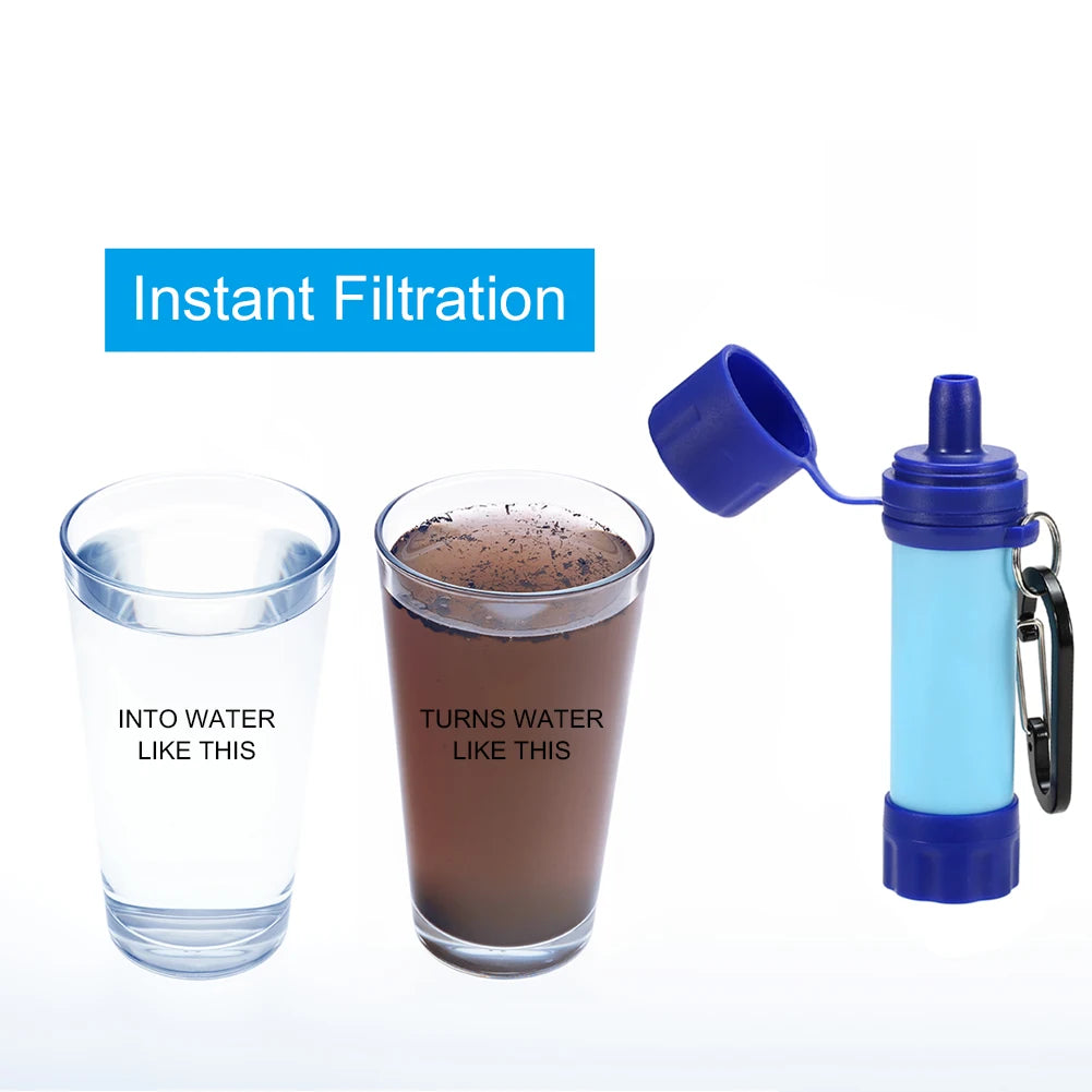 Filtration d'eau potable, purificateur d'urgence portable